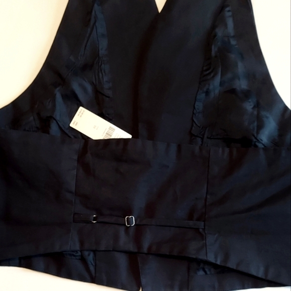 NEW Anthropologie Maeve women's cotton halter vest black top- size 10 - Picture 8 of 12